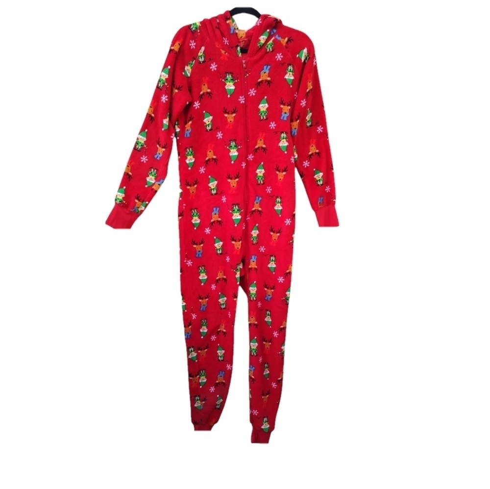 Christmas Adult Onesie With Hoodie Size S